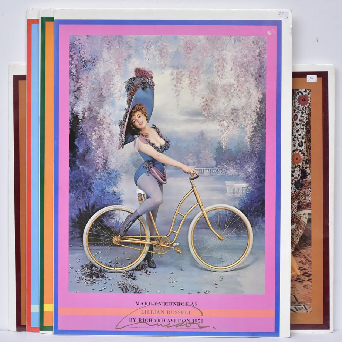 Autographed Richard Avedon Posters (1 of 4)