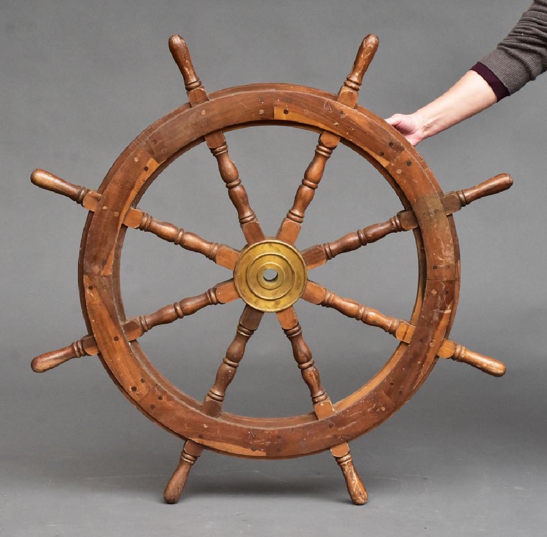 Ships Wheel: 42" diameter