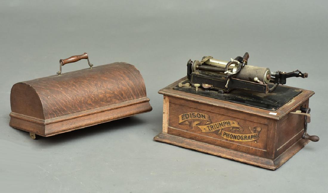 Edison Triumph Phonograph (1 of 2)