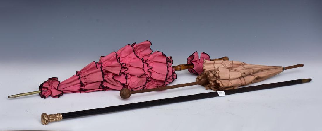 Victorian Gold Filled Walking Stick (1 of 2)