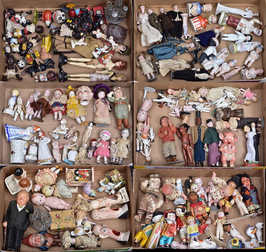 Large Grouping of Miniature Dolls and Accessories (1 of 7)