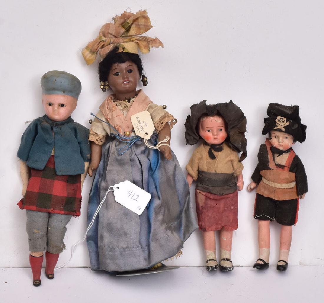 Group of Four Dolls (1 of 1)