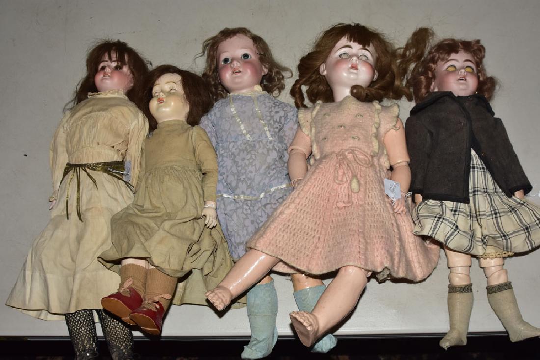 Five Bisque Dolls (1 of 1)