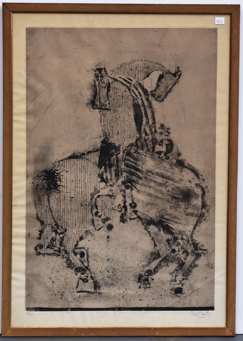 Johnny Friedlaender Lithograph (1 of 2)