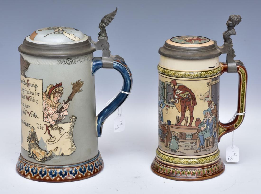 Two Mettlach Steins (1 of 2)