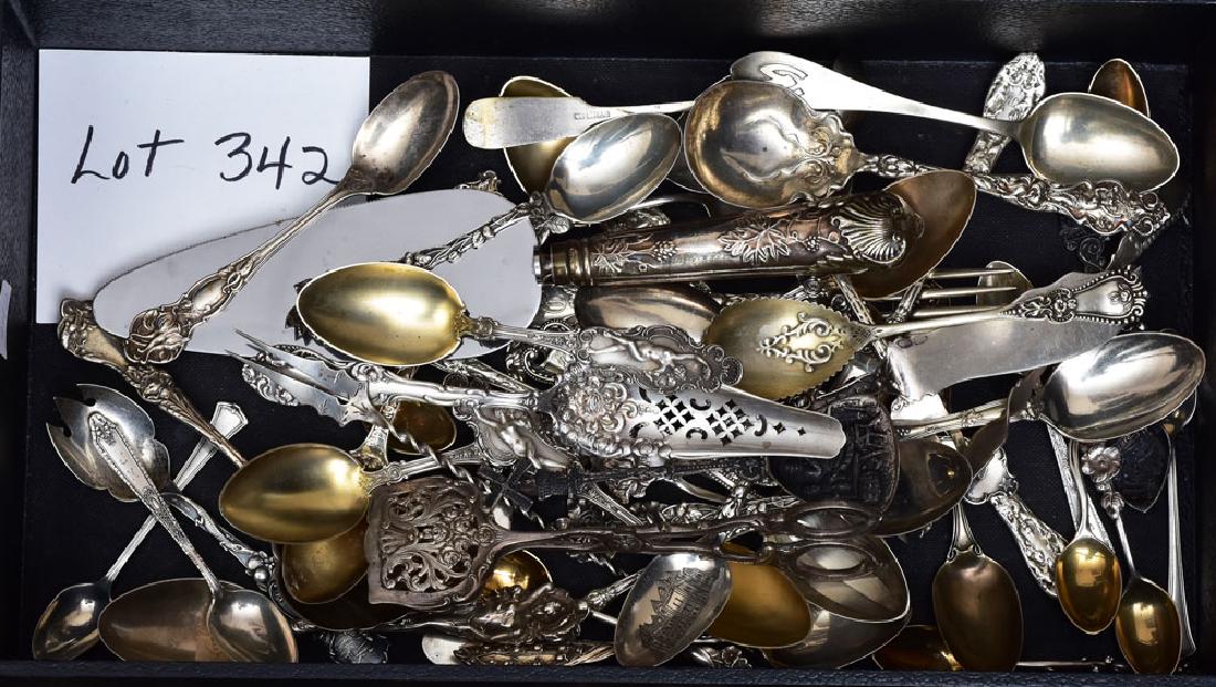 Group Sterling .800 and .835 Silver Flatware (1 of 1)