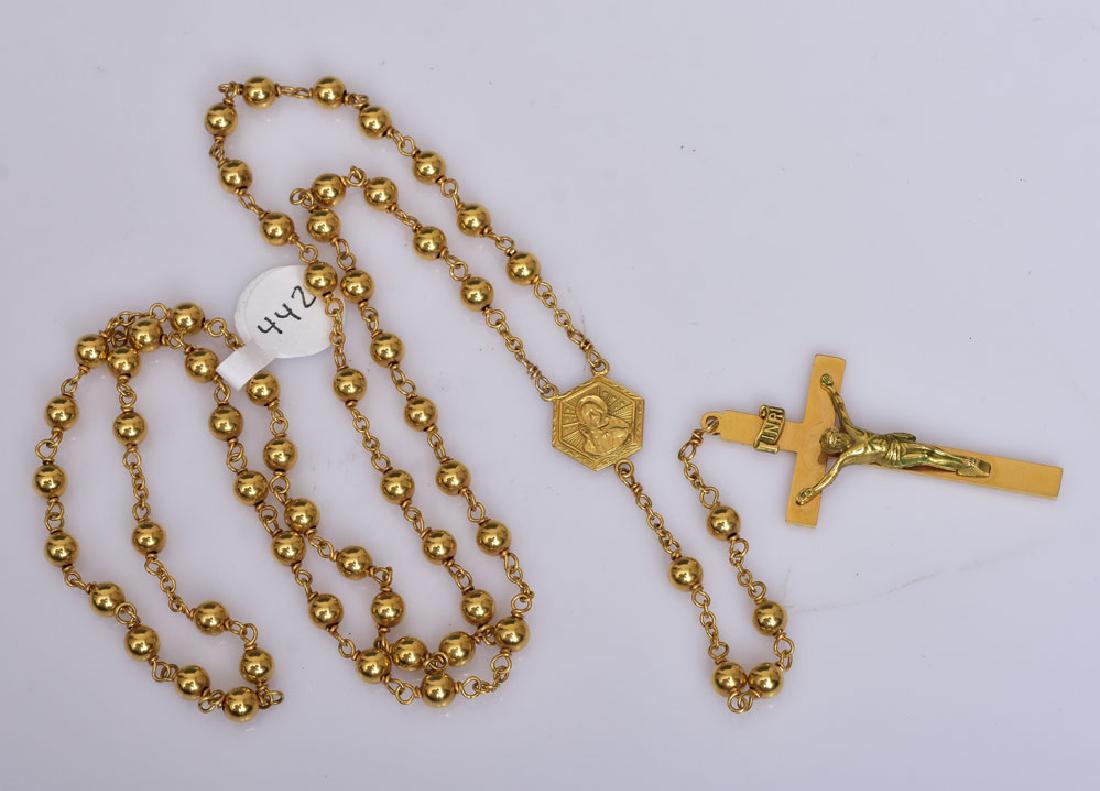 14k Gold Rosary Beads (1 of 1)