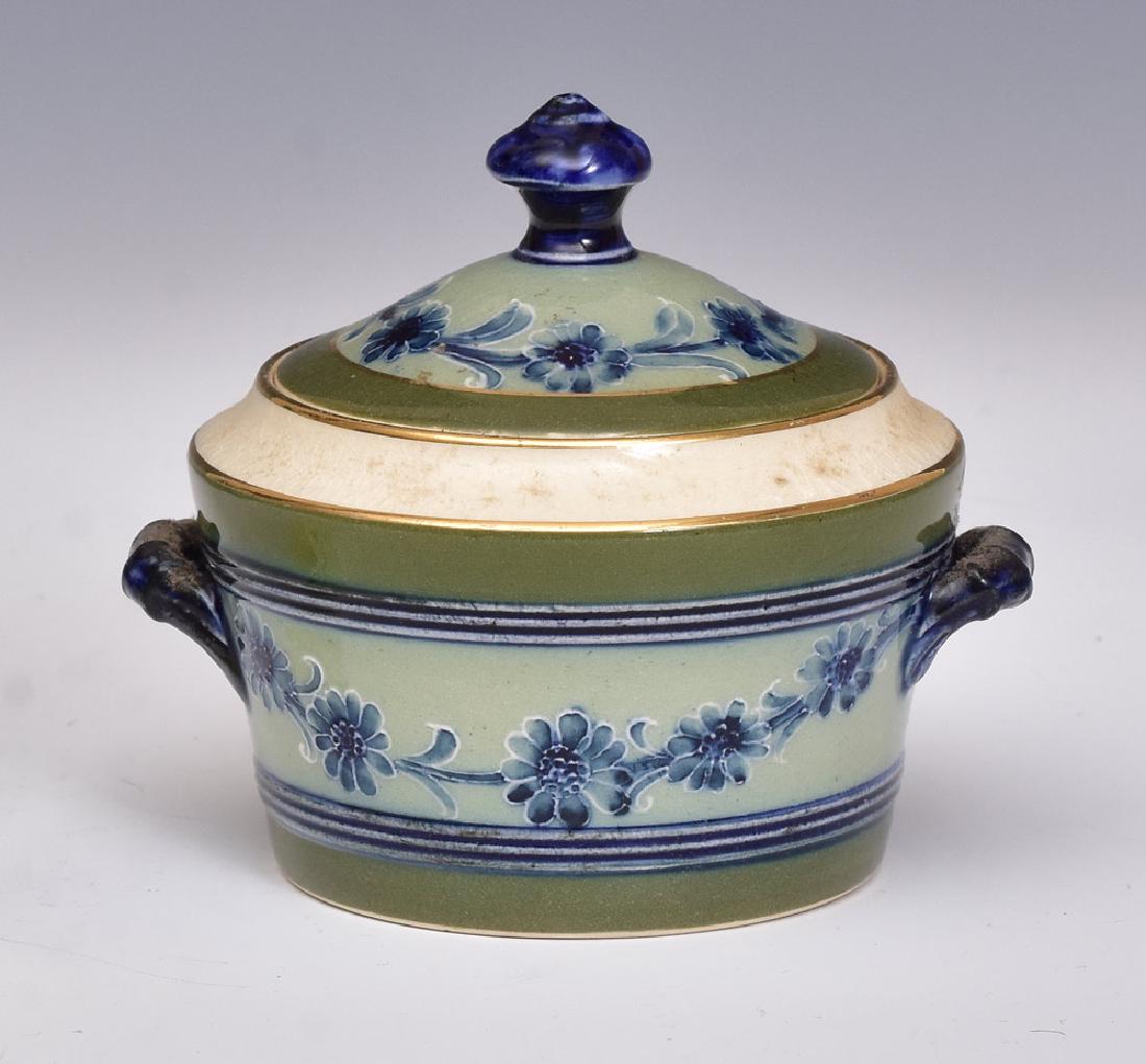 Moorcroft Florian Covered Bowl (1 of 2)