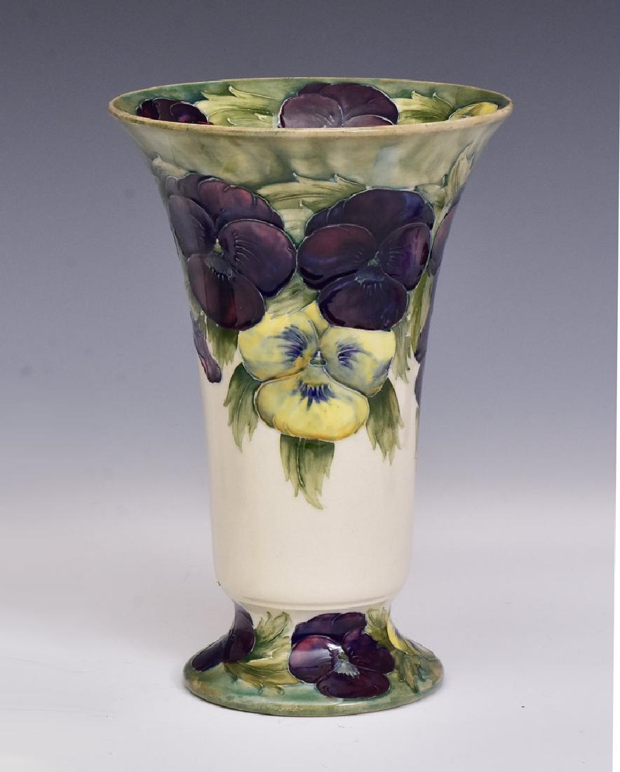 Moorcroft Pansy Vase (1 of 3)