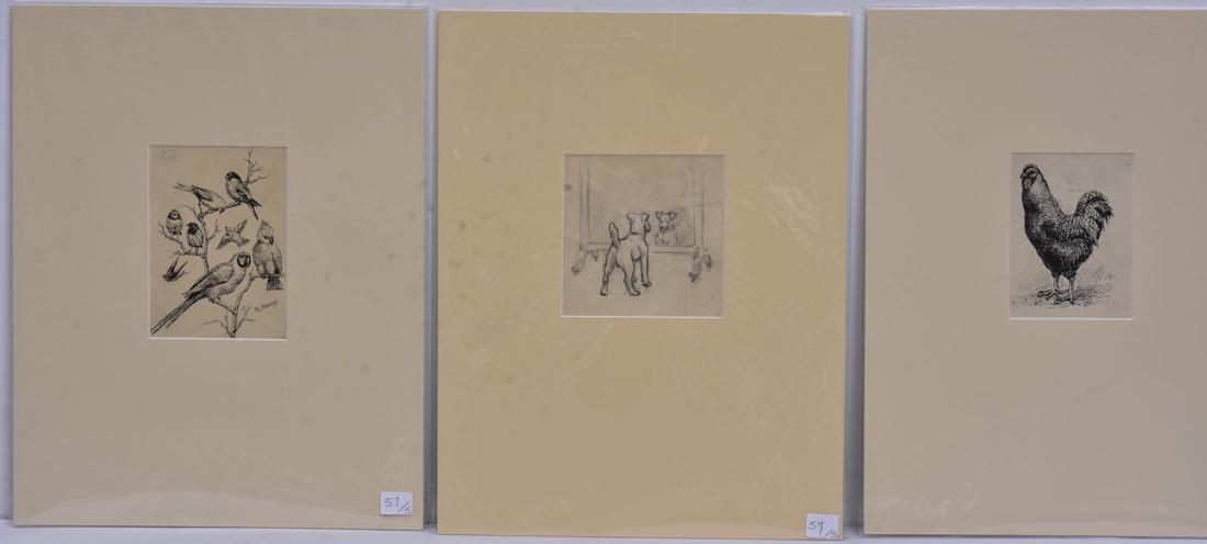 Group of Marguerite Kirmse Drawings (5) (1 of 2)