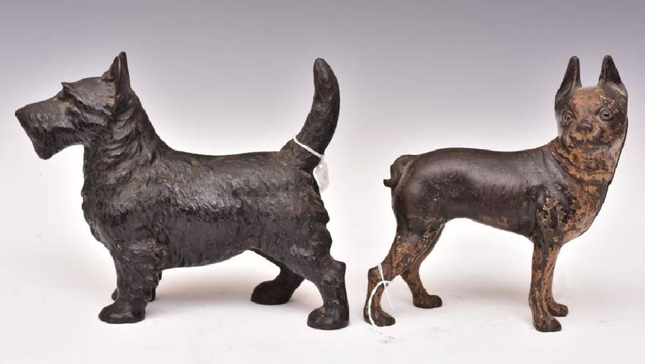 Cast Iron Dog Door Stops