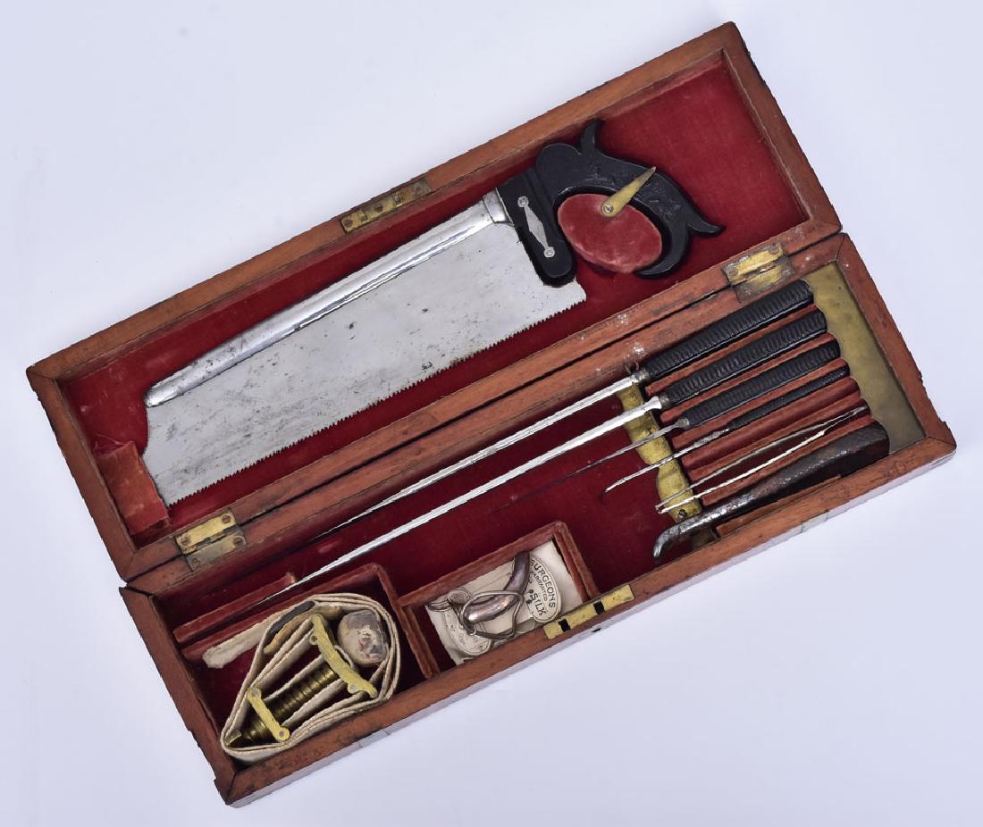 Civil War Era Weiss Surgeon's Field Amputation Kit (1 of 5)