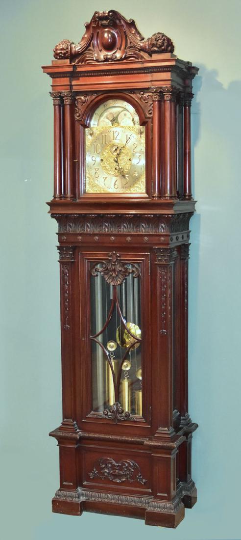 Victorian Chiming Tall Clock (1 of 8)