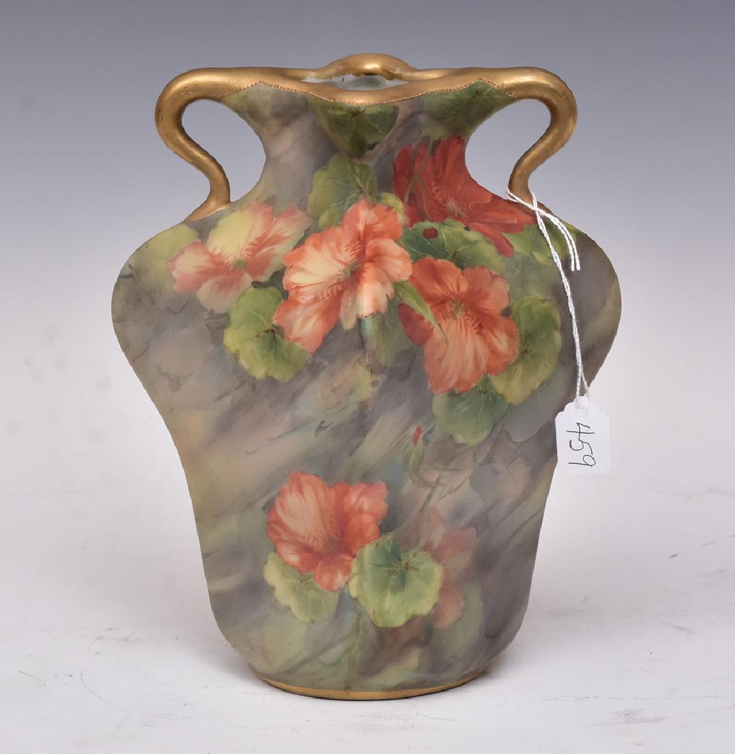 Art Nouveau Nippon Hand Painted Vase (1 of 2)