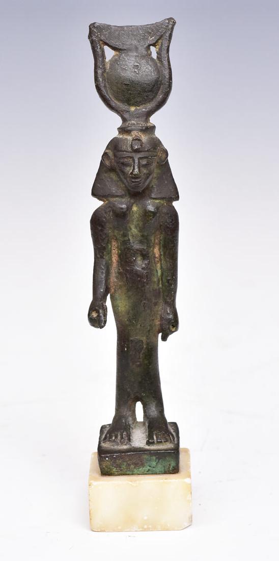 Egyptian Bronze Figure Of Khonsu (1 of 11)