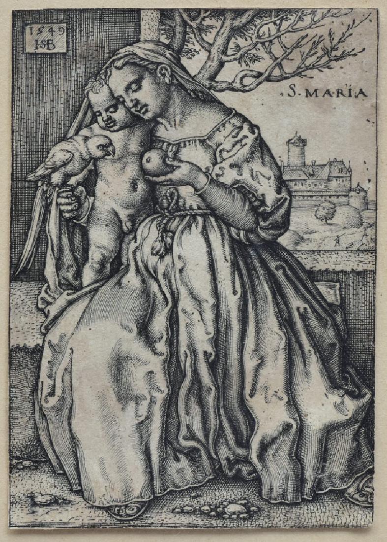 Hans Sebald Beham Engraving (1 of 4)