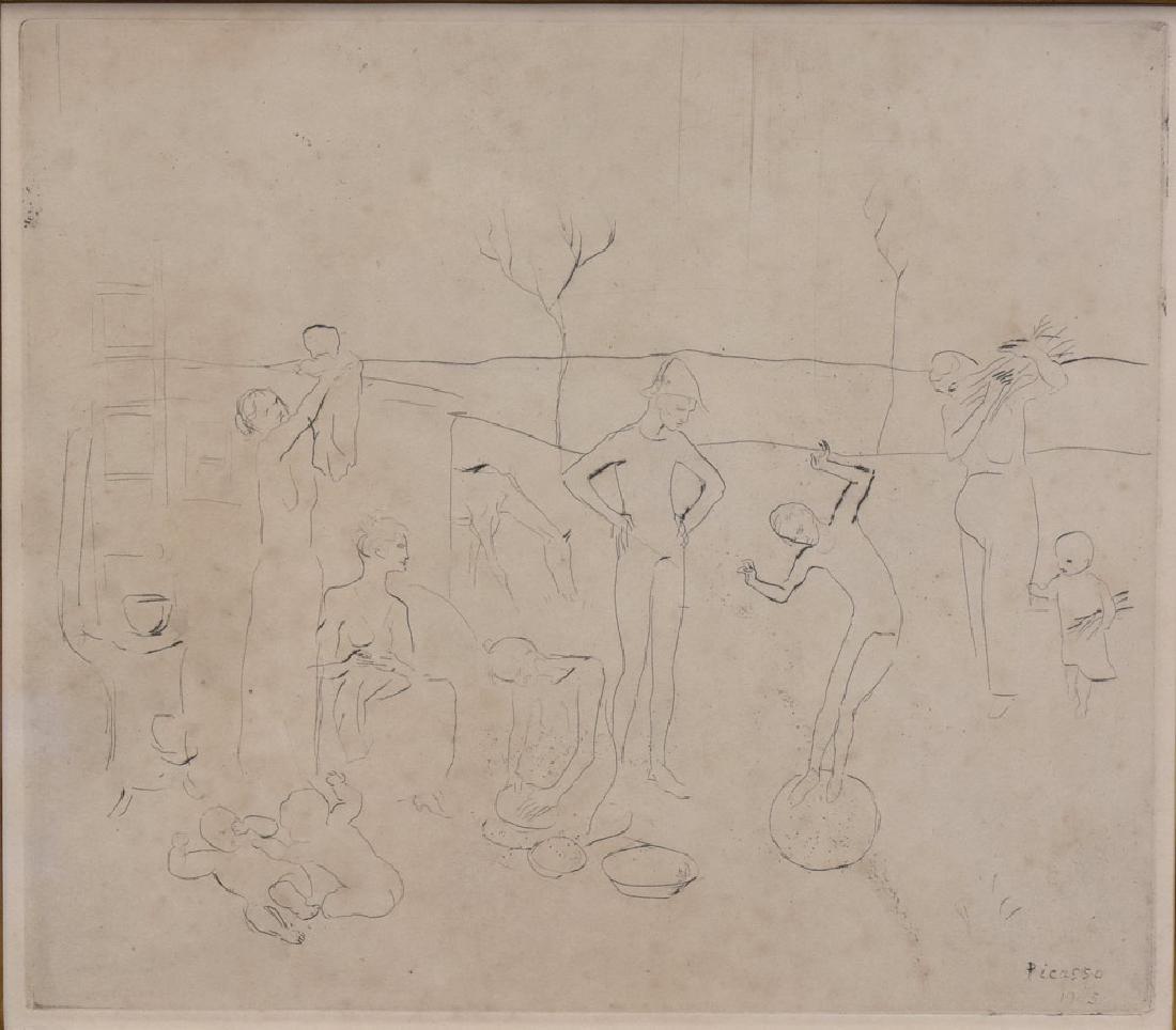 Pablo Picasso Etching (1 of 4)