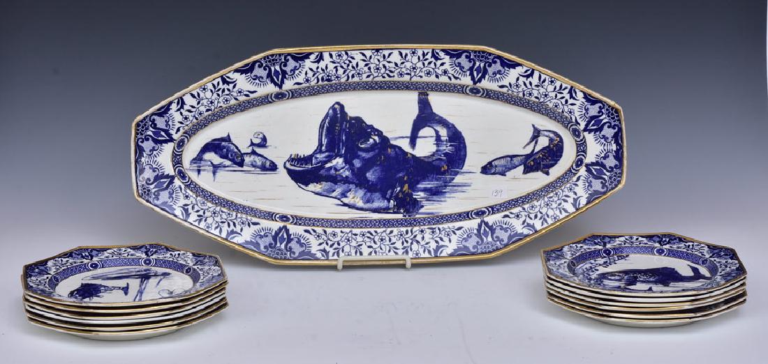 Minton China Fish Set (1 of 4)