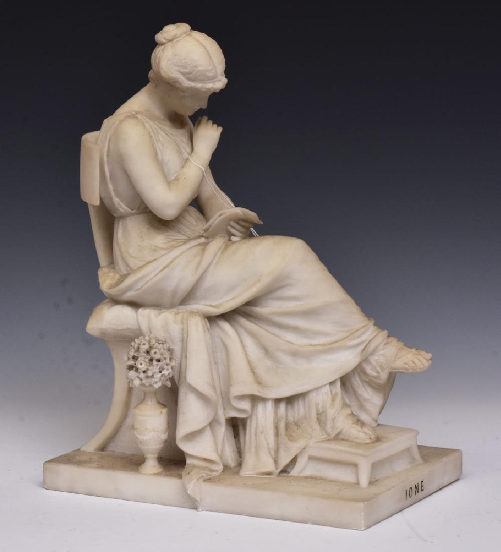 Victorian Classical Alabaster Statue