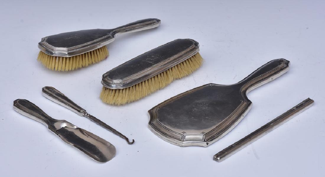 Tiffany Sterling Silver Dresser Set (1 of 3)