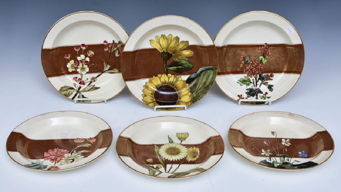 English Aesthetic Movement Cabinet Plates (6) (1 of 3)