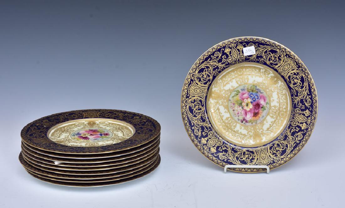 Royal Worcester Service Plates (1 of 4)