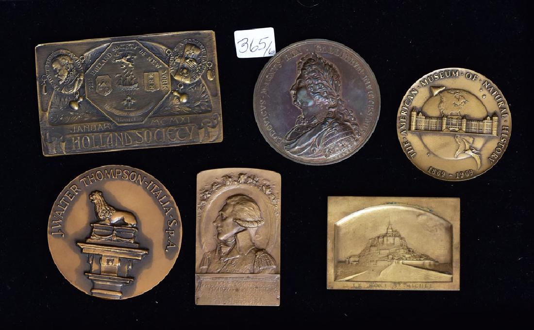 Six Bronze Medallions (1 of 1)