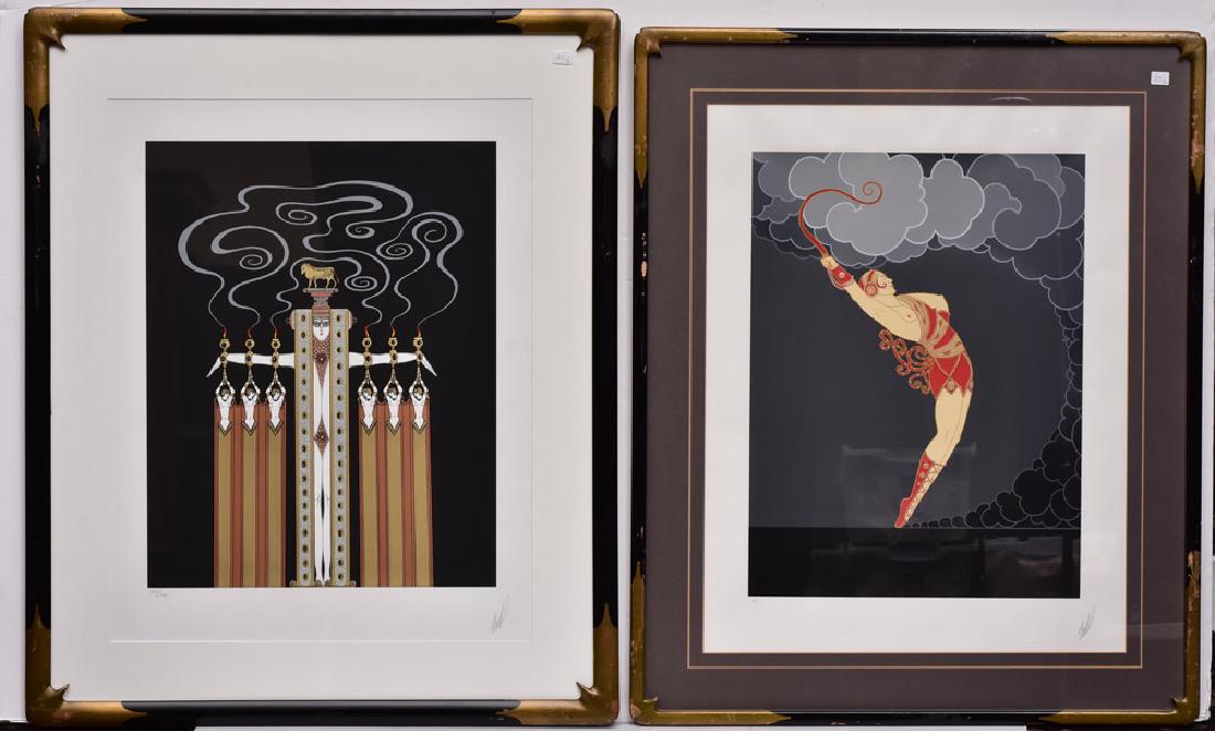 Erte Serigraphs (2) (1 of 3)