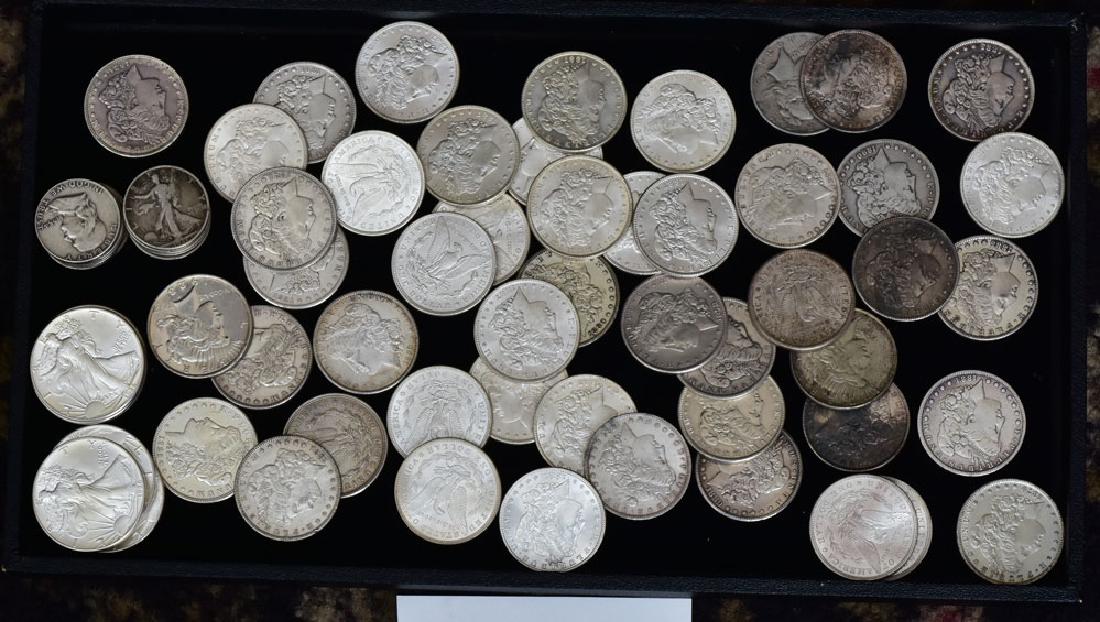 Group of American Silver Dollars (1 of 1)