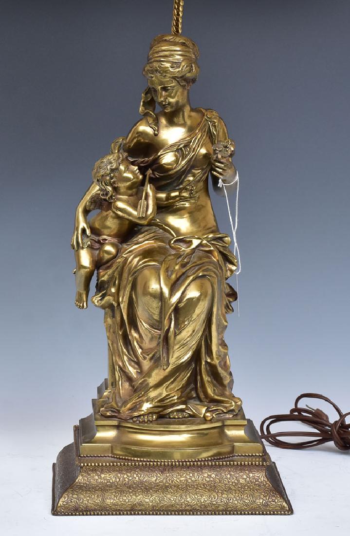 French Bronze of a Classical Figure (1 of 4)