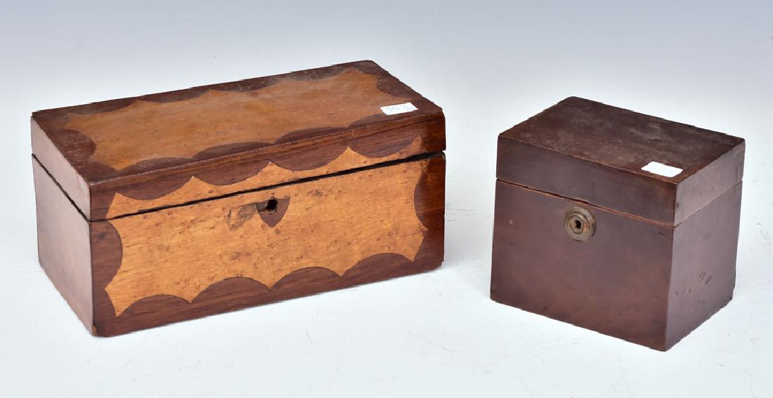 Two English Tea Caddies (1 of 2)