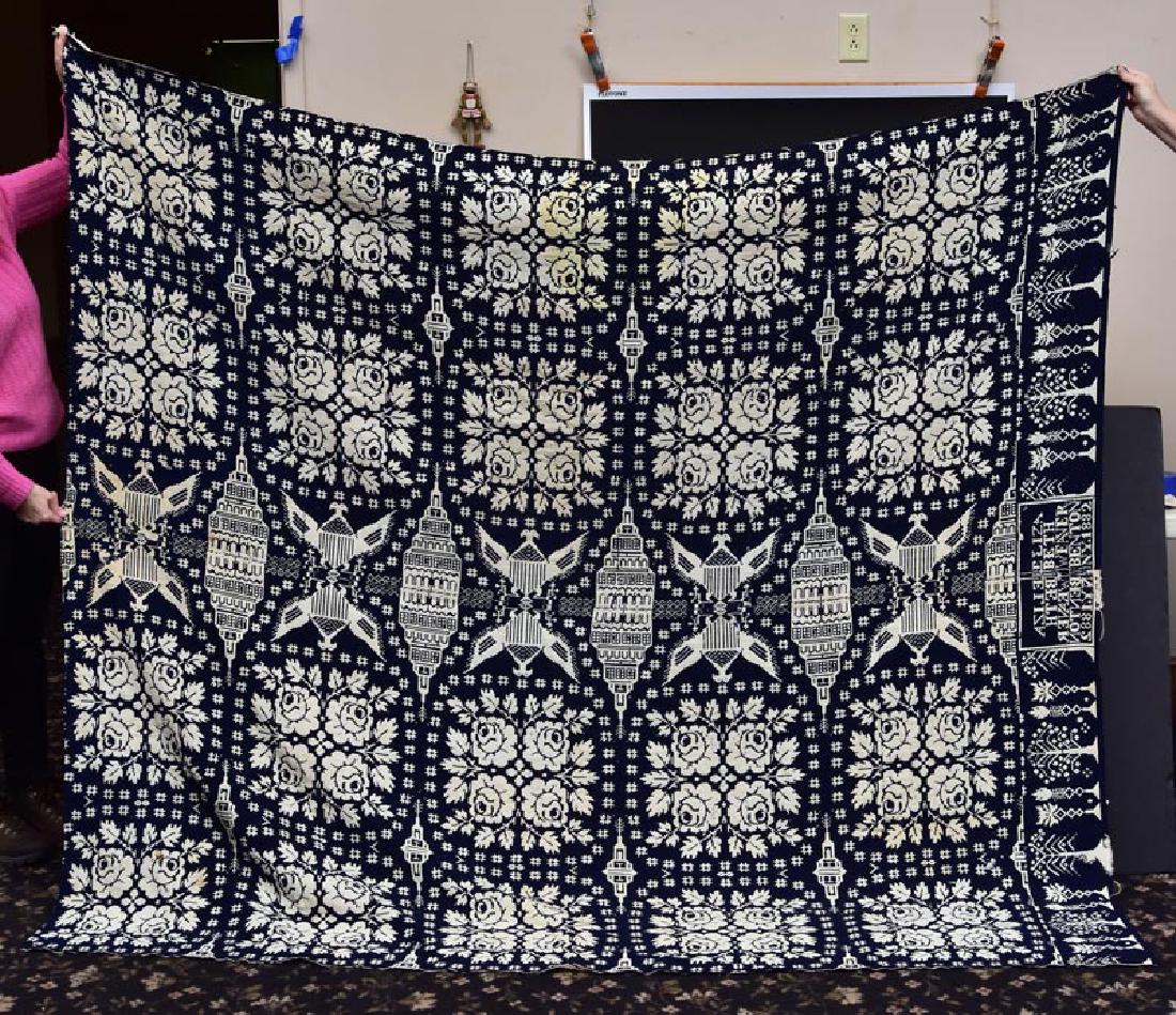 Two Jacquard Coverlets (1 of 3)