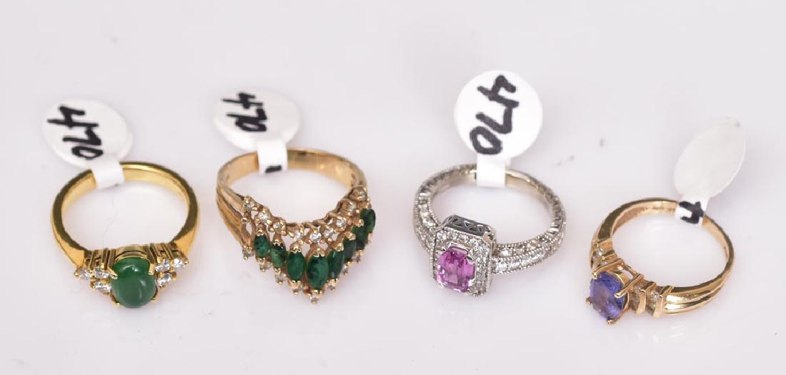 Four 14k Gold Rings (1 of 1)