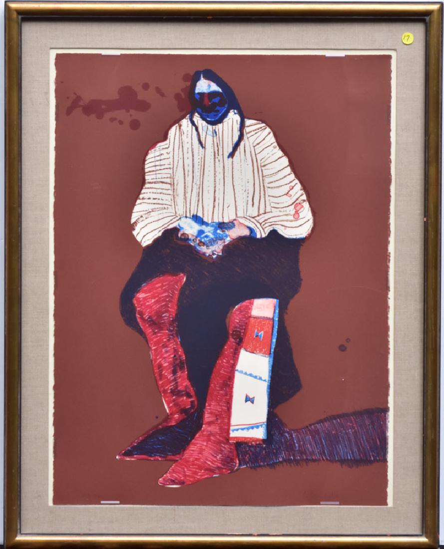 Fritz Scholder Serigraph (1 of 1)