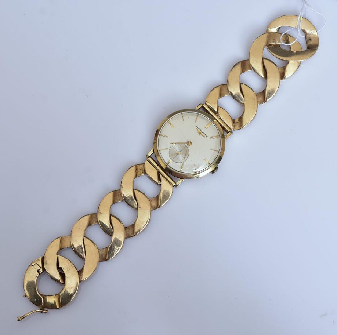 Longines 14k Gold Gent's Wrist Watch (1 of 2)