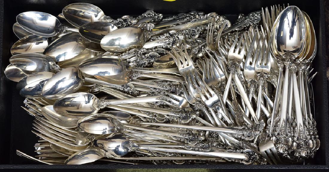 Wallace Sterling Silver Flatware Set (1 of 1)