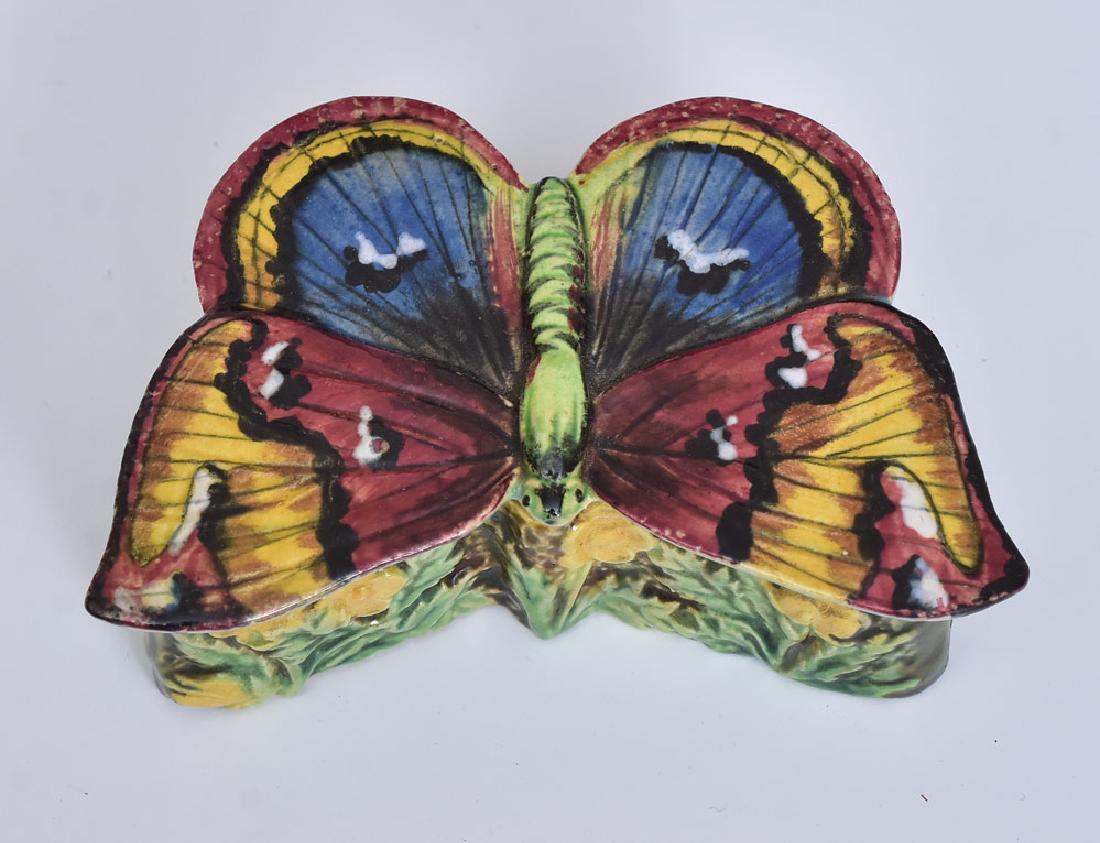 George Jones Majolica Pin Box (1 of 5)