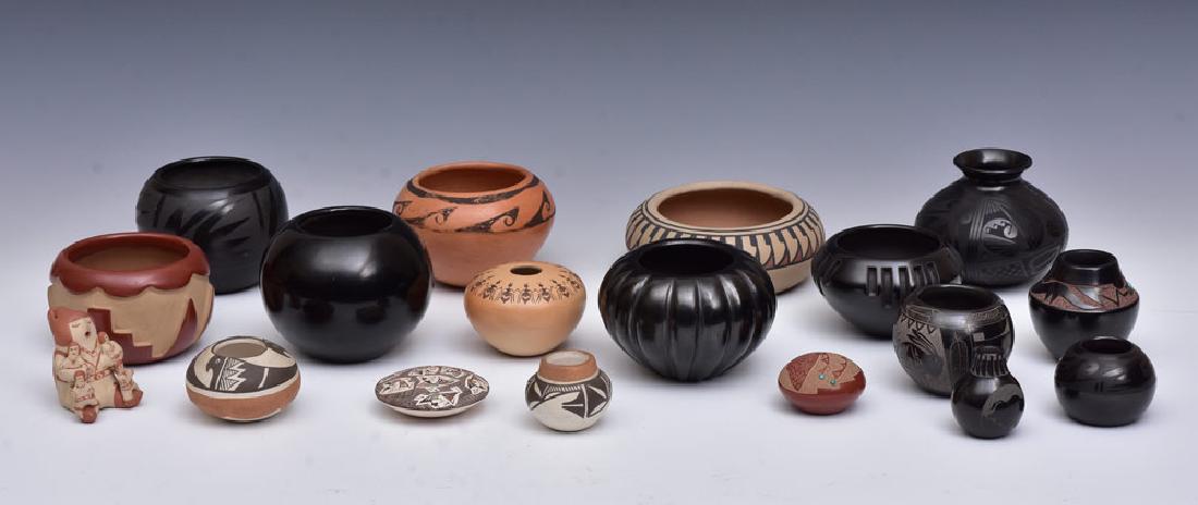 Collection of Native American Pottery (1 of 1)