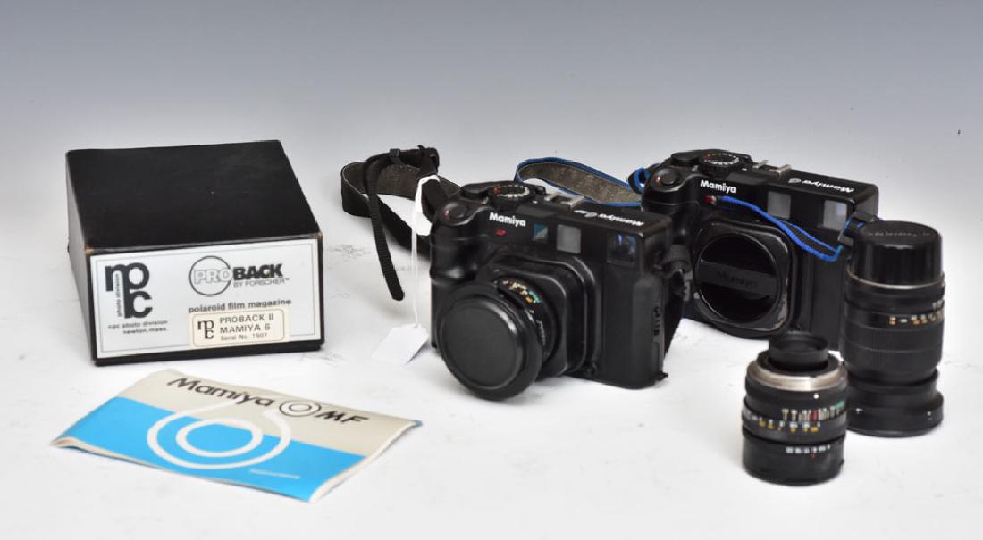 Group of Mamiya Camera Equipment (1 of 1)