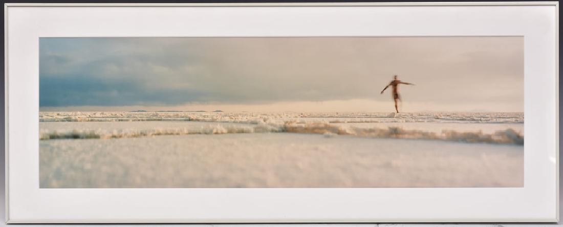 Nick Waplington Photograph: Untitled #232 9" x 29" (sight) together with signed copy of 'Other Edens' by Nick Waplington published by Apecture Foundation, Inc.