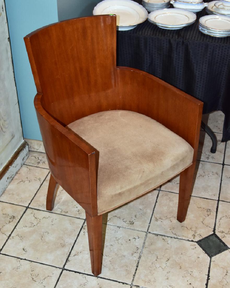 French Art Deco Barrel Chair (1 of 1)