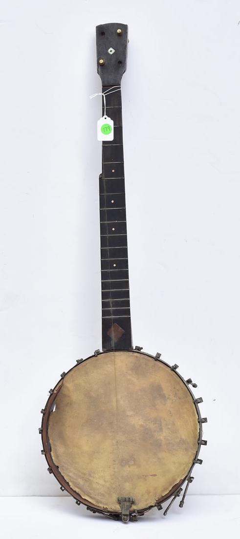 Bookser's Banjo: 34" long overall dated 1889
