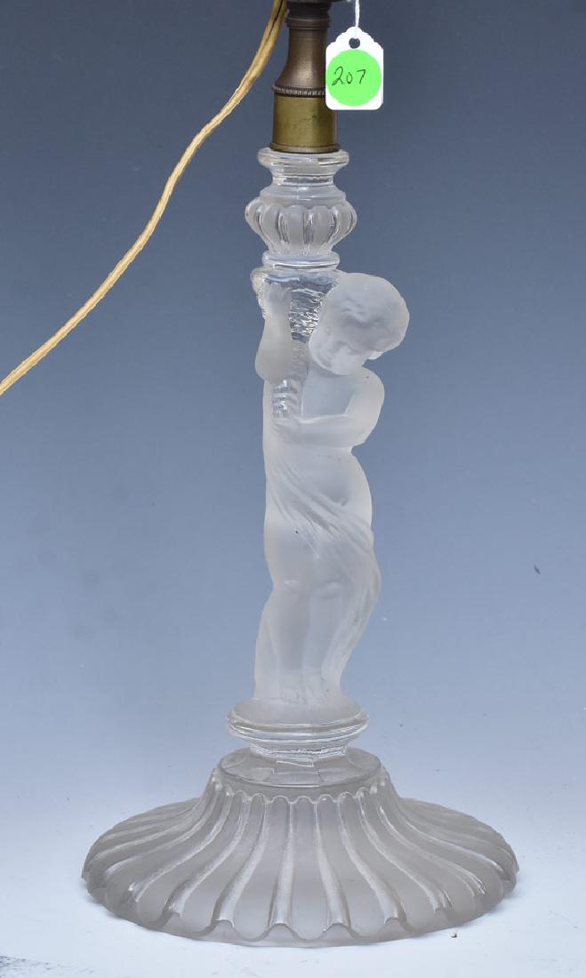 Baccarat Crystal Figural Lamp (1 of 1)