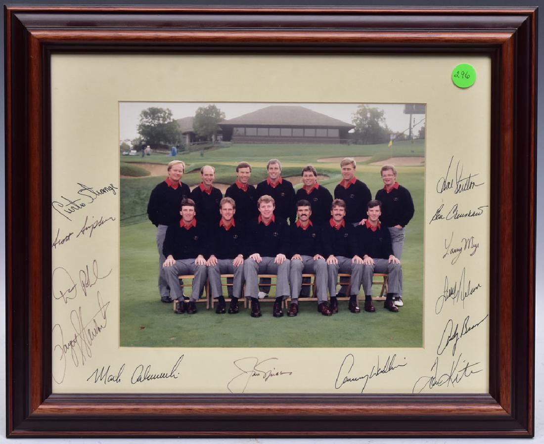 1987 Signed Ryder Cup Photo (1 of 1)