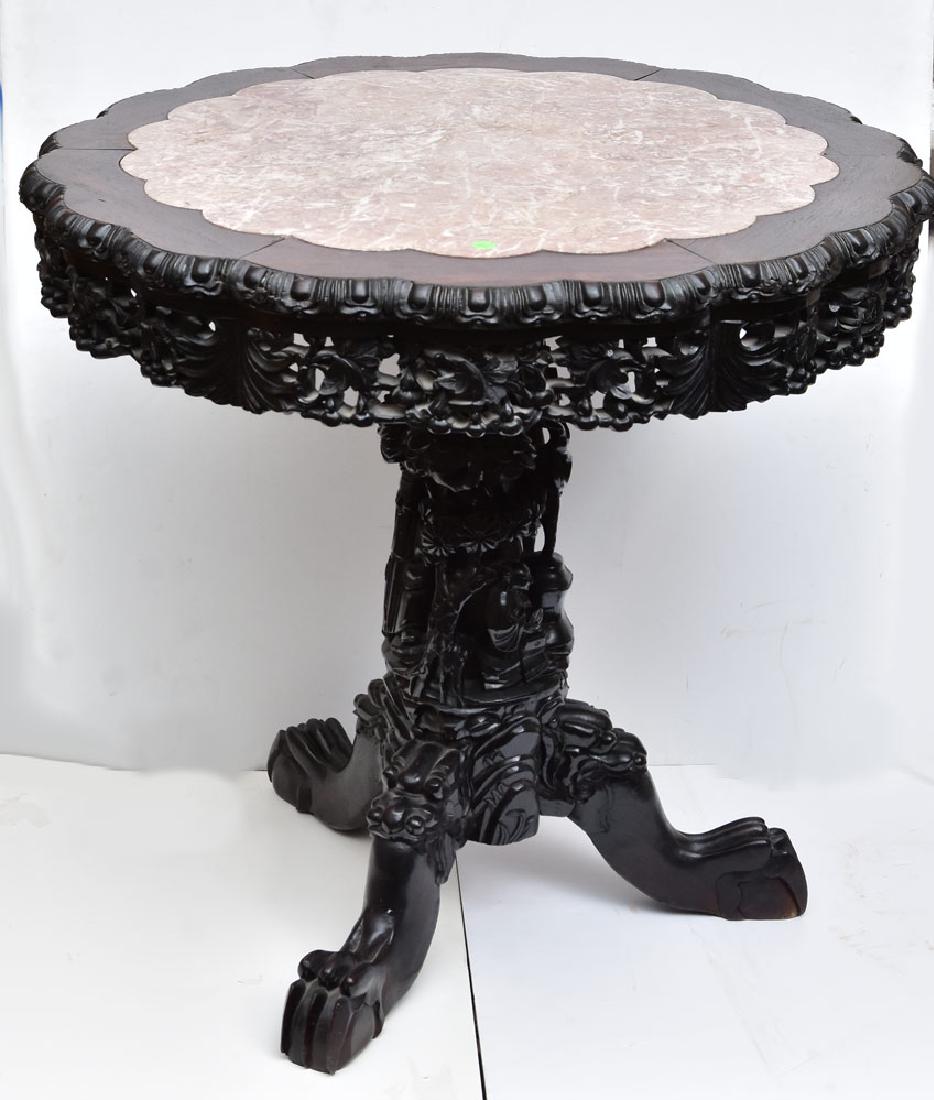 Chinese Export Center Table (1 of 2)