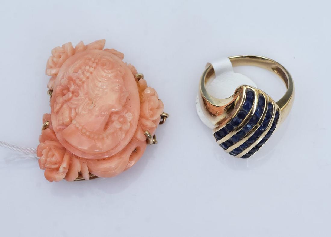 Two Pieces of 14k Gold Jewelry (1 of 1)