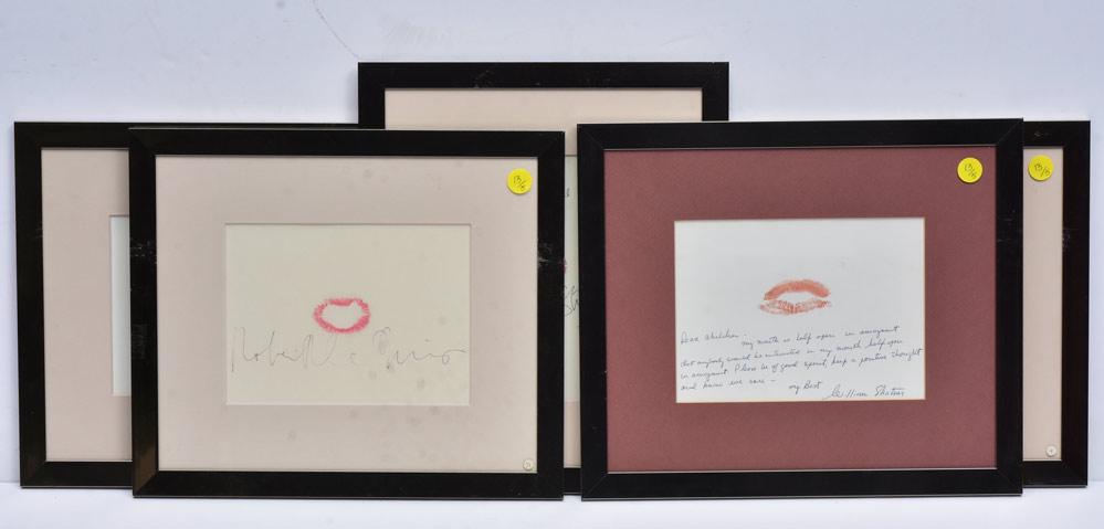 Save The Children Autographed Lipograms (5) (1 of 3)