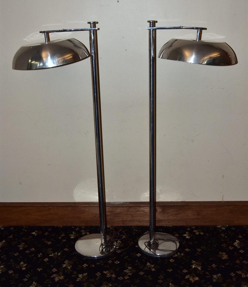 Pair of Modern Floor Lamps (1 of 2)