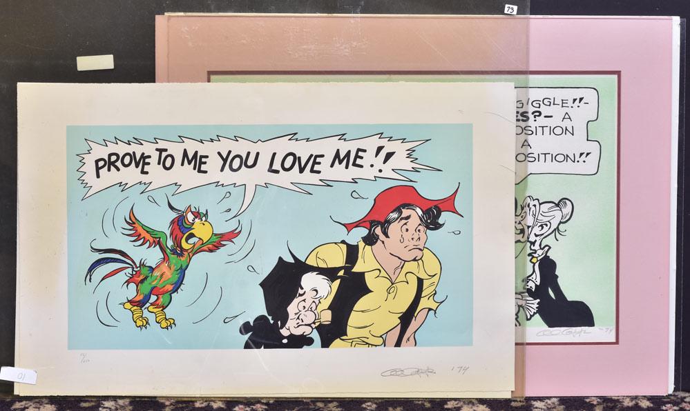 Al Capp Lithographs (3) (1 of 2)