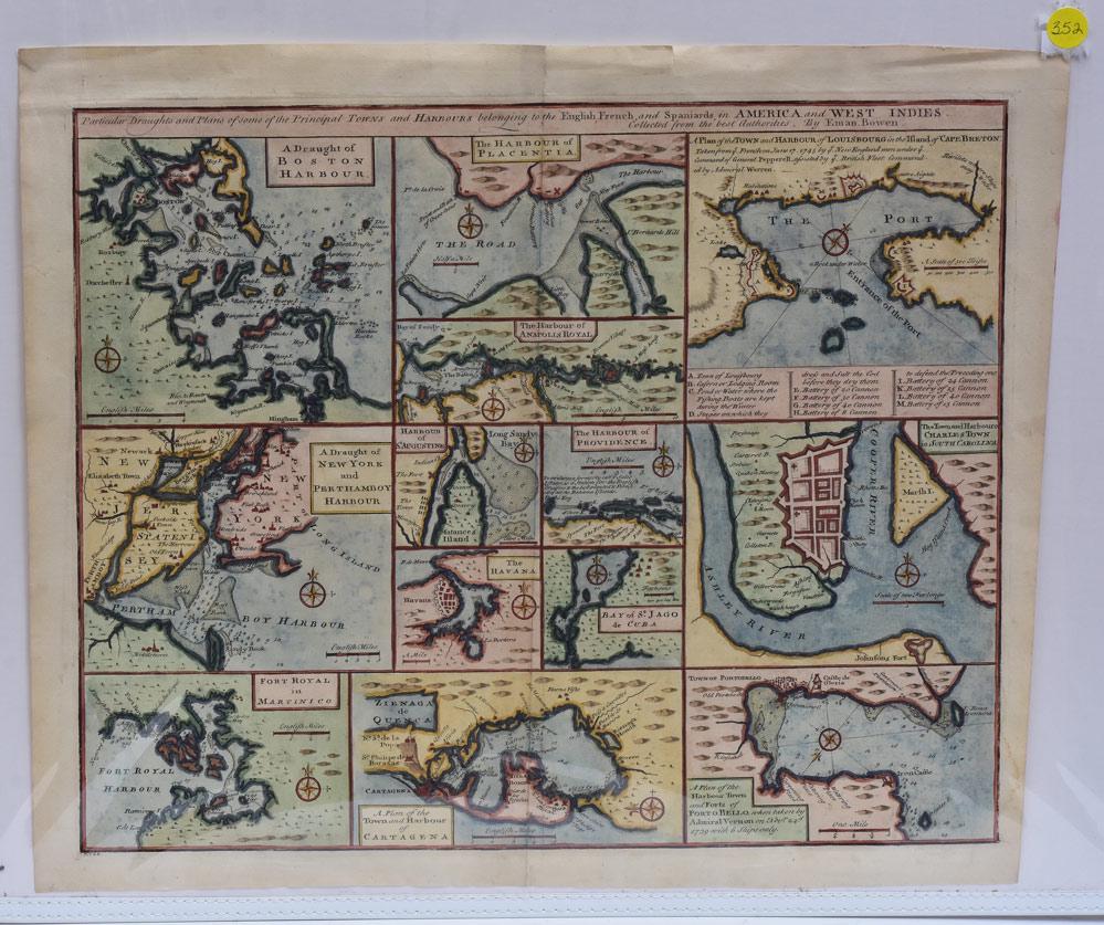 Map of America and West Indies (1 of 2)